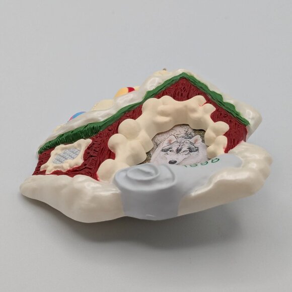 Hallmark Keepsake Special Dog Photo Holder 1998 Vintage Christmas Ornament - Picture 6 of 11